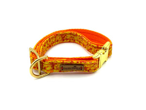 Bild in Slideshow öffnen, Softshell Halsband - Orange gepunktet
