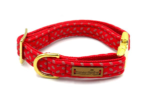 Open image in slideshow, Softshell Halsband - Rot/Grau
